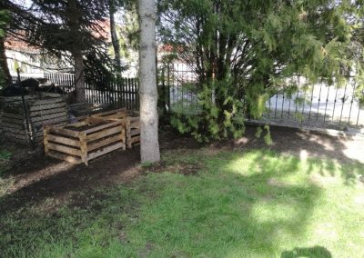 Kertfenntartás komposztálóval - Buda